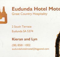 Eudunda Hotel Motel - Accommodation Mermaid Beach