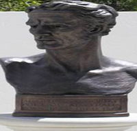 Adam Lindsay Gordon Bronze Bust - Accommodation Mermaid Beach