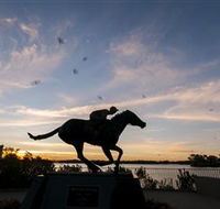 Black Caviar Statue - Accommodation Mermaid Beach