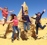 Pinnacles and Swan Valley Day Trip from Perth Including Caversham Wildlife Park Vineyard Lunch Pinnacles and Sandboarding - Accommodation Mermaid Beach