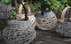 Weaving: Woven Basket With Leather Handle - thumb 0