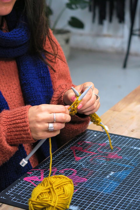Knit & Sip! Make A Cosy Scarf - Accommodation Mermaid Beach 0