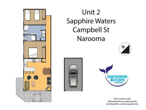 Sapphire Waters Unit 2 - Accommodation Mermaid Beach 1