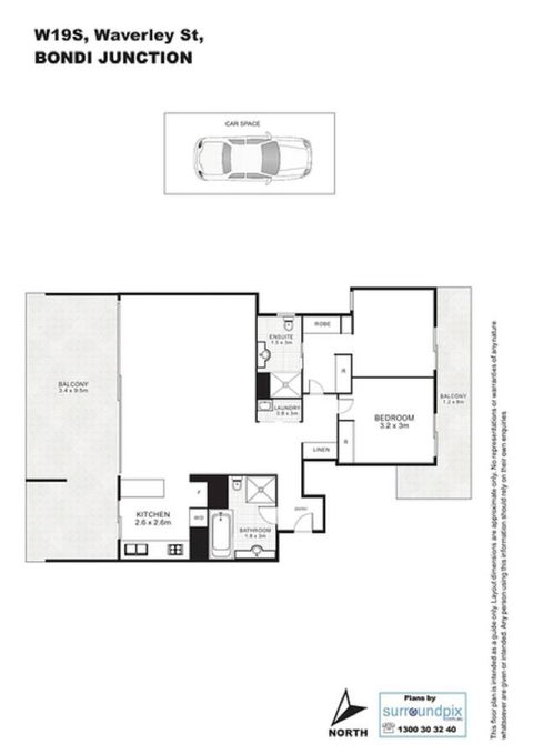 The Junction Palais - Modern And Spacious 2BR Bondi Junction Apartment Close To Everything - Accommodation Mermaid Beach 5