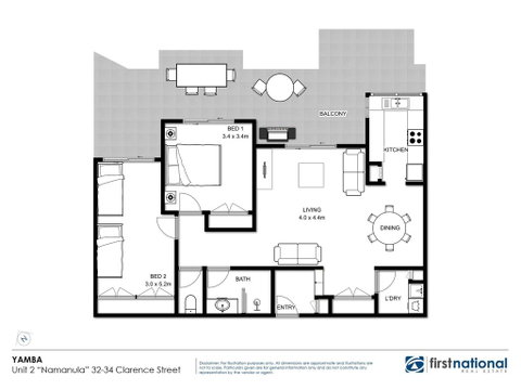 Namanula 2/32-34 Great Holiday Destination - Accommodation Mermaid Beach 1
