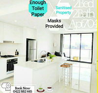 Stylish Liverpool 2Bed 2Bath Apartment -Skyline Views -Masks Provided - Accommodation Mermaid Beach