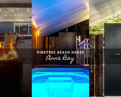 Anna Bay Beach House With Plunge Pool, Air Hockey, PS4, Close To Shops - Accommodation Mermaid Beach 0
