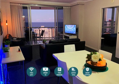 5 Star Resort Gorgeous 2Bd 2Bth Mins To Beach - Accommodation Mermaid Beach 0