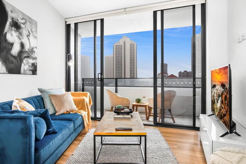 Ocean View 2-Bed With Pool, Sauna, Gym And BBQ - Accommodation Mermaid Beach 0