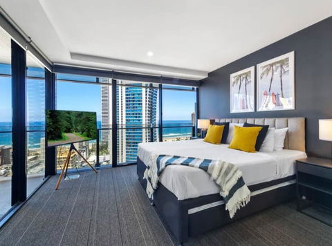 Pool, Gym, Cinema & Balcony! - Accommodation Mermaid Beach 0