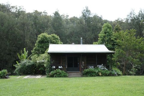 Romantic Wooden Nature Cabin Overlooking Forest & Crystal Clear River - Accommodation Mermaid Beach 0