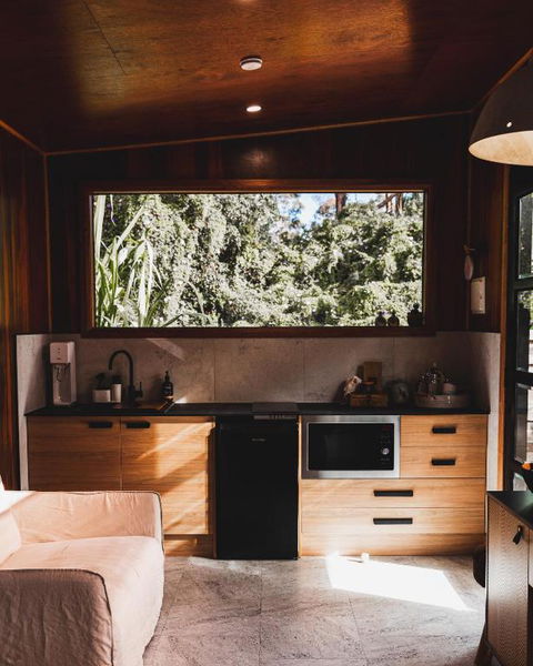 Tiny Home, Outdoor Bath, Infrared Sauna, Fire Pit - Accommodation Mermaid Beach 1