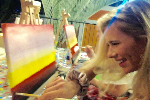 Friday Night 2 For 1 Paint And Sip Art Sessions - Accommodation Mermaid Beach 2