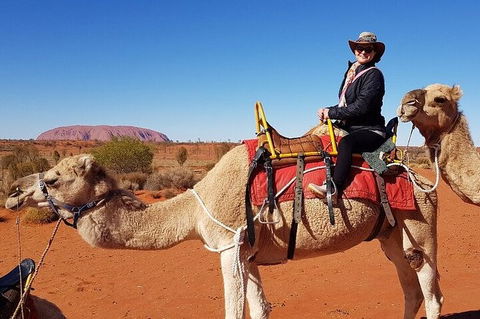 Uluru Small-Group Tour By Camel At Sunrise Or Sunset - Accommodation Mermaid Beach 0