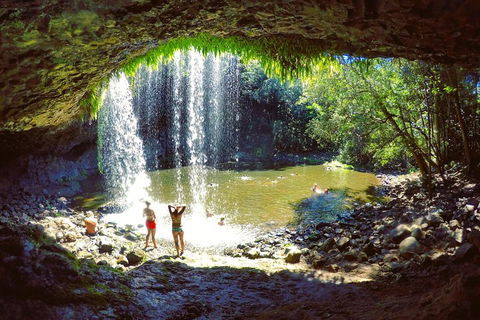 Byron Surrounds: Nimbin Waterfall Adventure - Swimming Tour - Accommodation Mermaid Beach 1