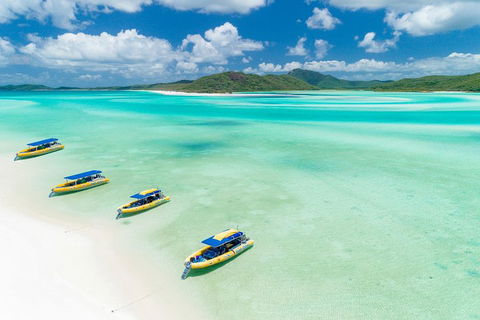 Great Barrier Reef Scenic Flight And Ocean Rafting Whitehaven Beach Day Trip - Accommodation Mermaid Beach 2