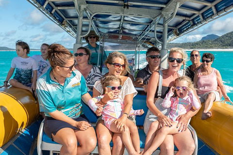 Ocean Rafting Tour To Whitehaven Beach, Hill Inlet Lookout & Top Snorkel Spots - Accommodation Mermaid Beach 3
