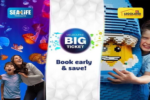 Melbourne BIG Ticket - LEGOLAND Discovery And SEA LIFE Melbourne - Accommodation Mermaid Beach 4