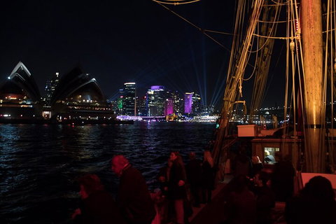 Vivid Tall Ships Dinner Cruise On Sydney Harbour - Accommodation Mermaid Beach 4